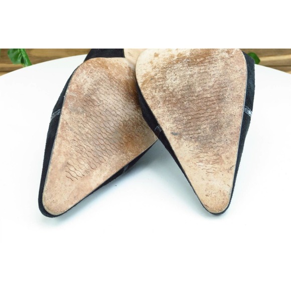 Talbots Women Sz 8 M Black Pump Leather Shoes - Picture 6 of 7